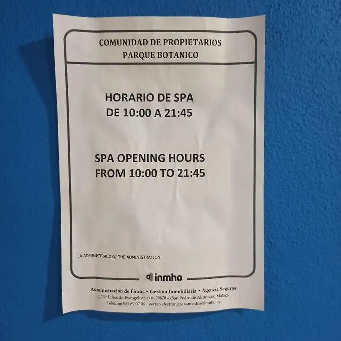 Appartement Lejos Del Ruido à Estepona
